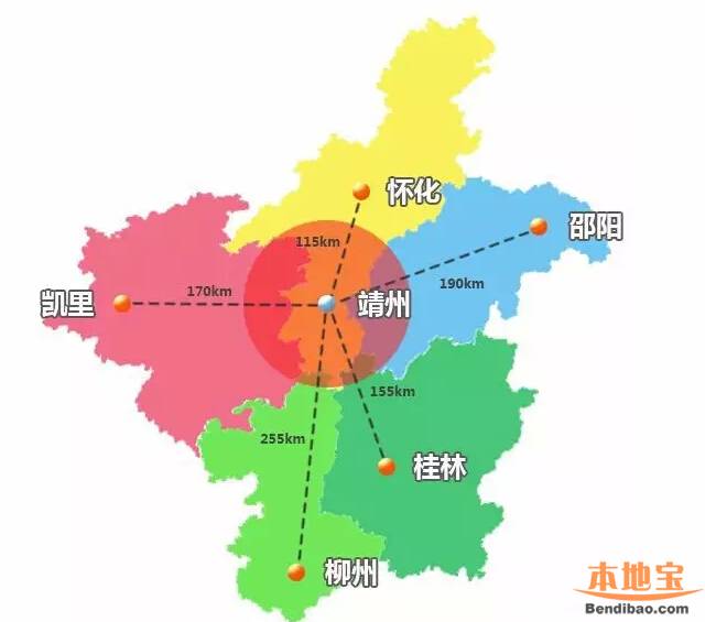 靖黎高速线路走向及站点（图）