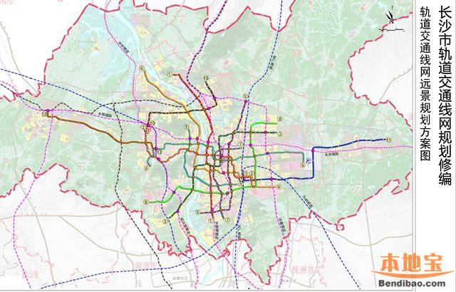 长沙地铁9号线线路走向